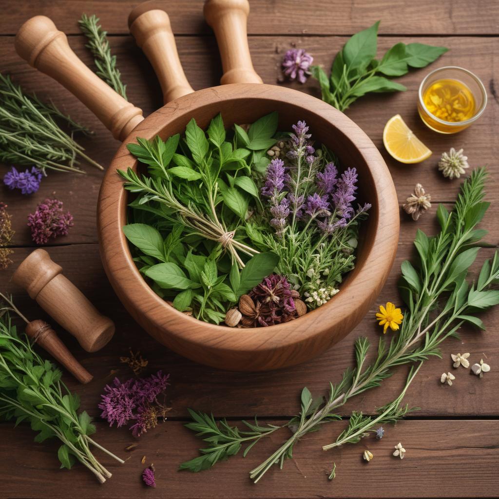 Préparations traditionnelles à base de plantes