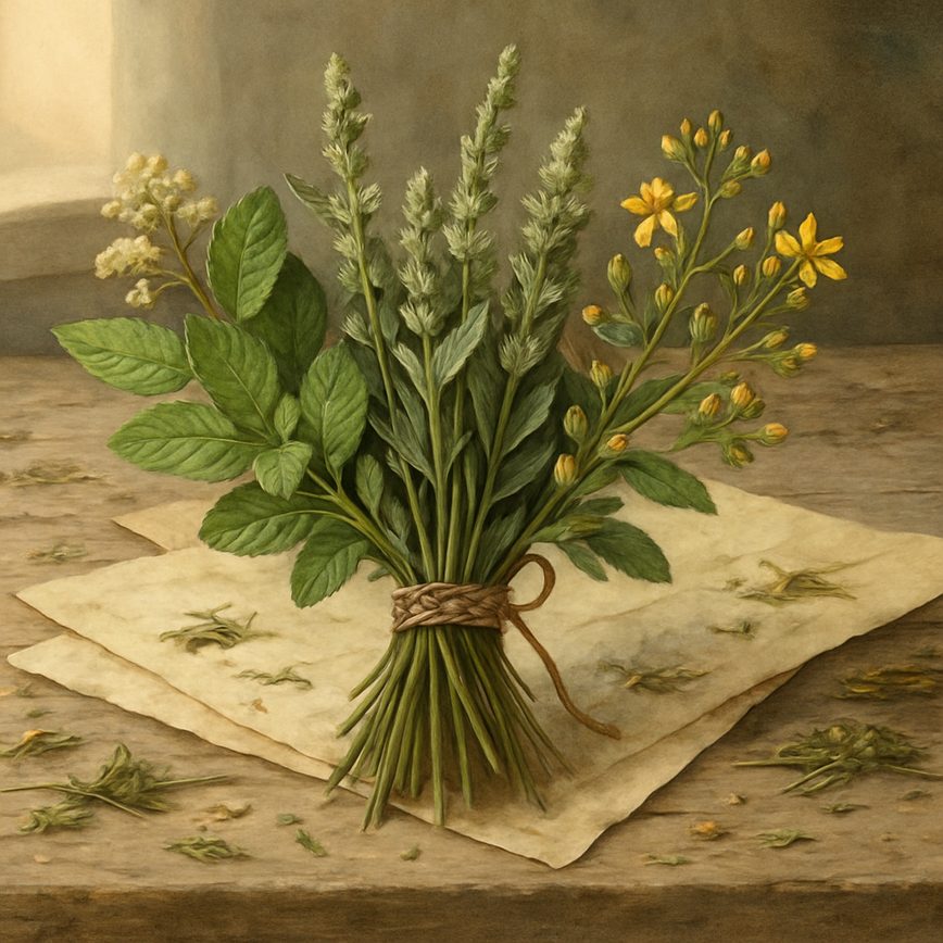 Place des herbes médicinales dans la culture