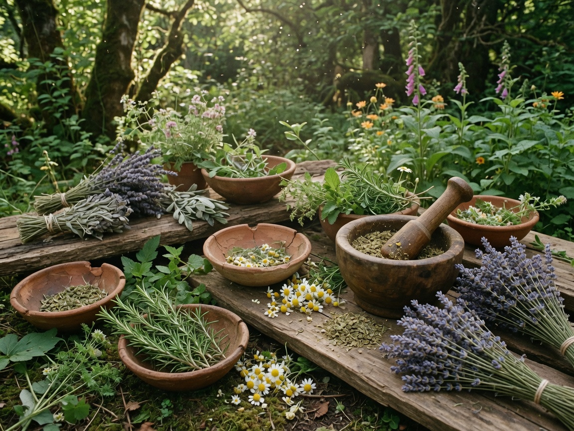 Plantes médicinales et pratiques anciennes