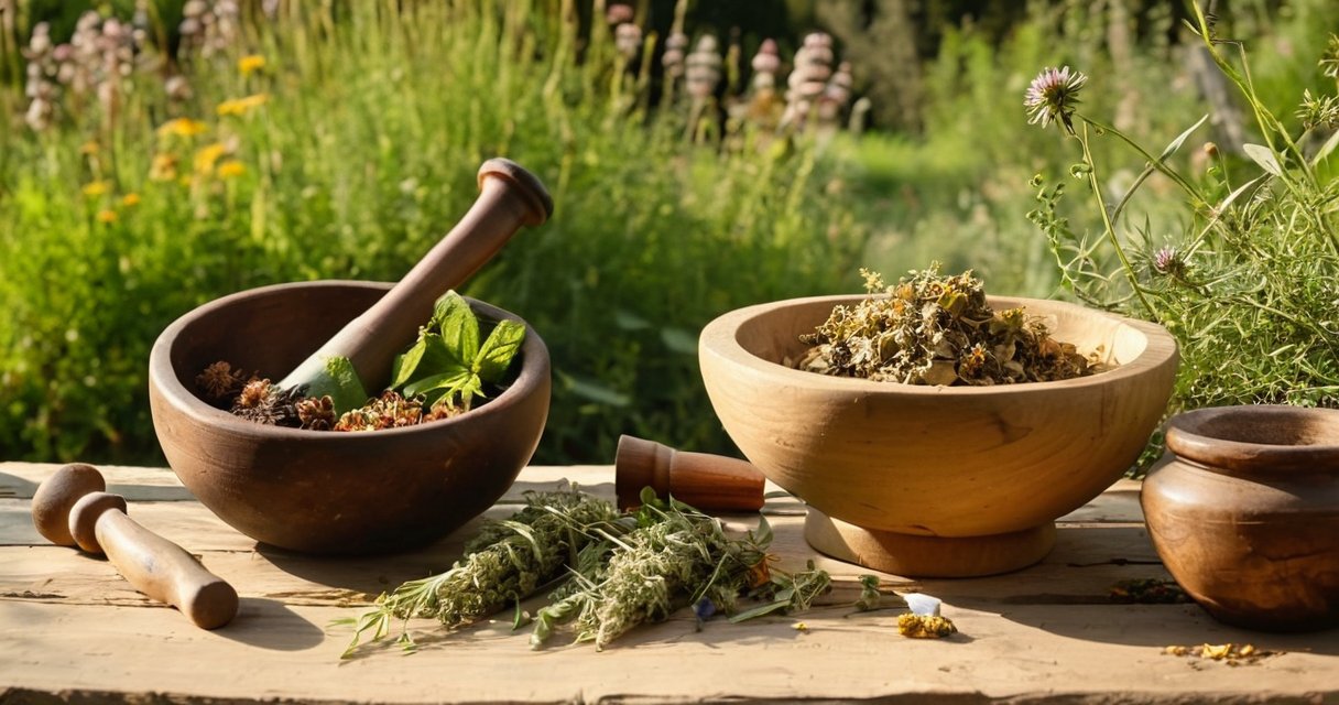 Plantes médicinales et pratiques anciennes — La renaissance des pratiques anciennes et l'utilisation moderne