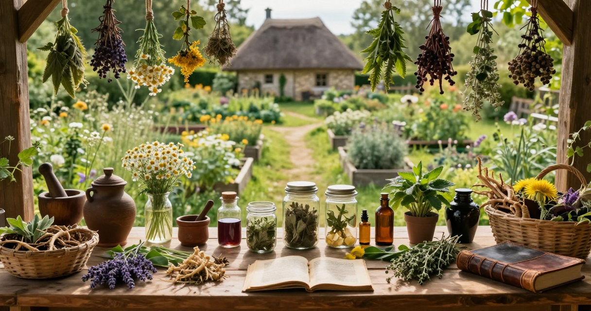 Plantes médicinales dans les traditions européennes