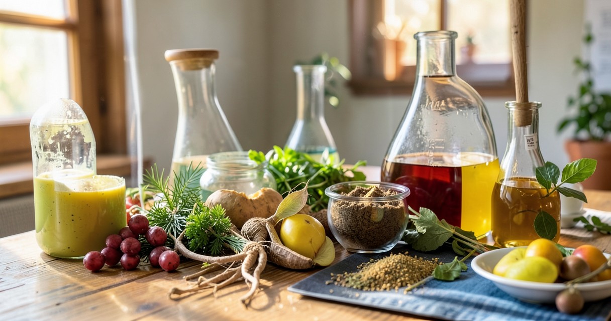 Préparations naturelles dans la vie quotidienne
